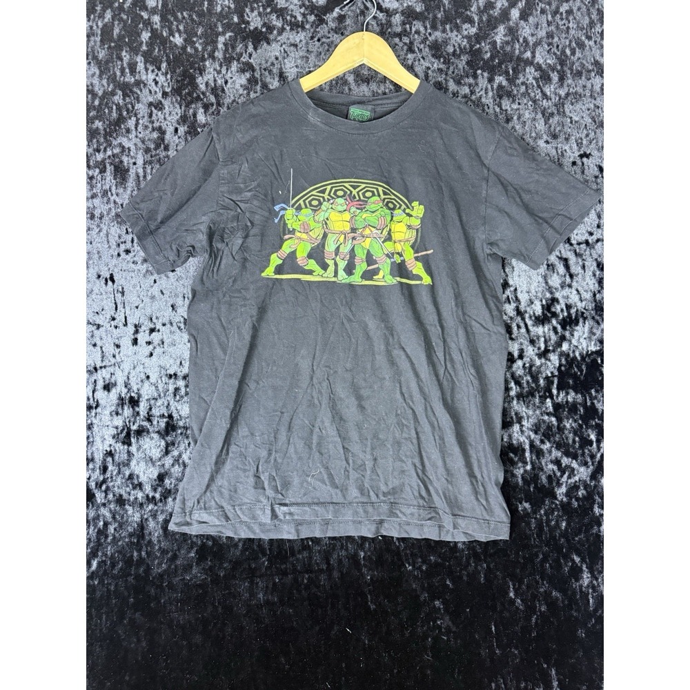 2007 Mirage Studios Teenage Mutant Ninja Turtles T Shirt Mens L Black Graphic